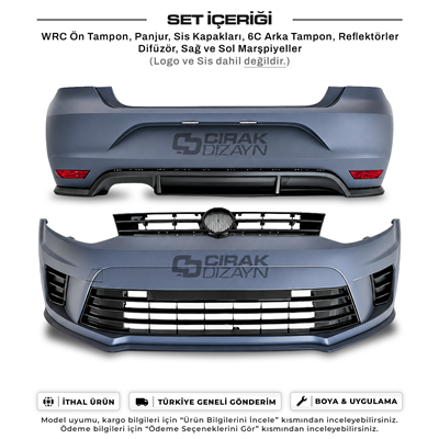 Polo Uyumlu WRC Bodykit / 6C