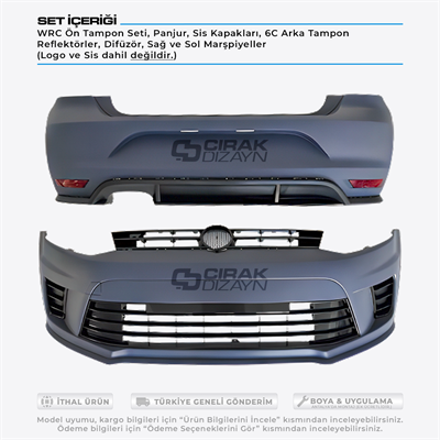 Polo Uyumlu WRC Bodykit / 6C