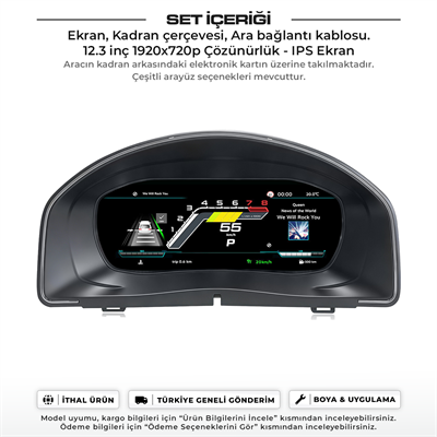 Scirocco Uyumlu Hayalet Ekran