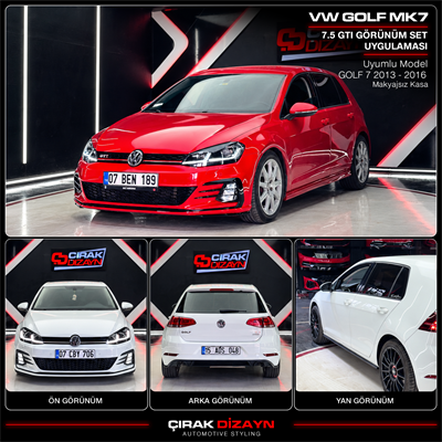 Volkswagen Golf 7 Uyumlu 7.5 GTI Body Kit