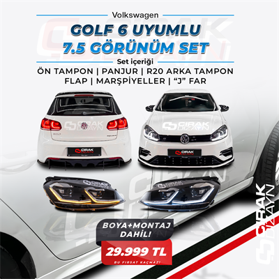 VW GOLF 6 UYUMLU 7.5 GÖRÜNÜM SETİ