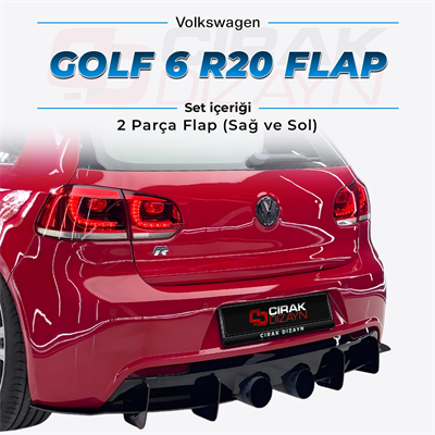 GOLF 6 R ARKA TAMPON FLAP