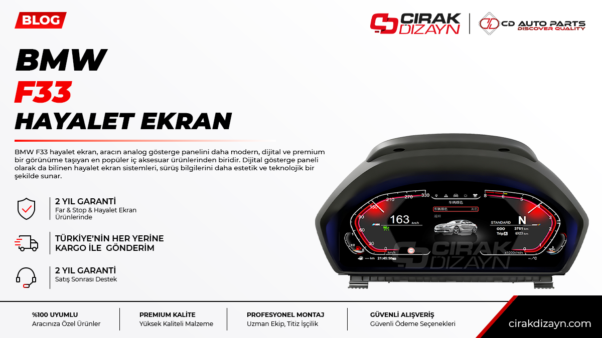 bmw f33 hayalet ekran,bmw f33 dijital gösterge,bmw f33 araç ekranı,bmw f33 iç aksesuar,hayalet ekran antalya,dijital ekran montaj,multimedya ekran,oto aksesuar antalya,çırak dizayn