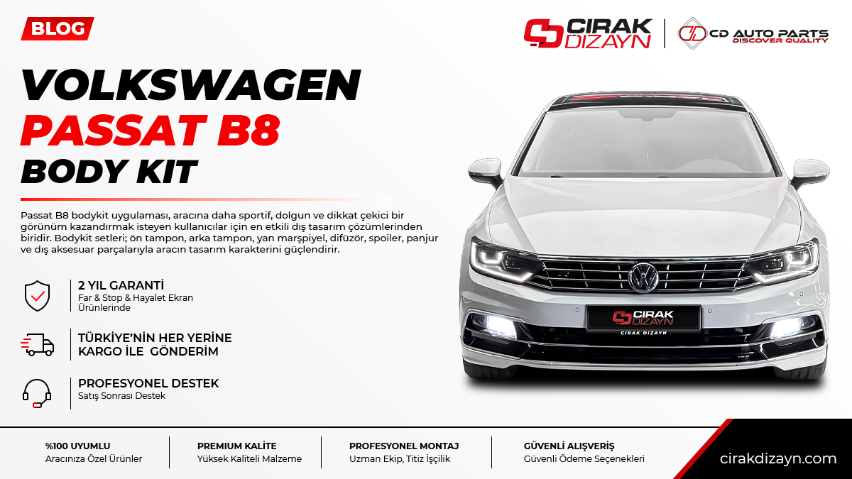 passat b8 bodykit,passat b8 tampon,passat b8 difüzör,passat b8 spoiler,passat b8 dış aksesuar,bodykit antalya,oto aksesuar antalya,bodykit montaj,tampon montaj,çırak dizayn