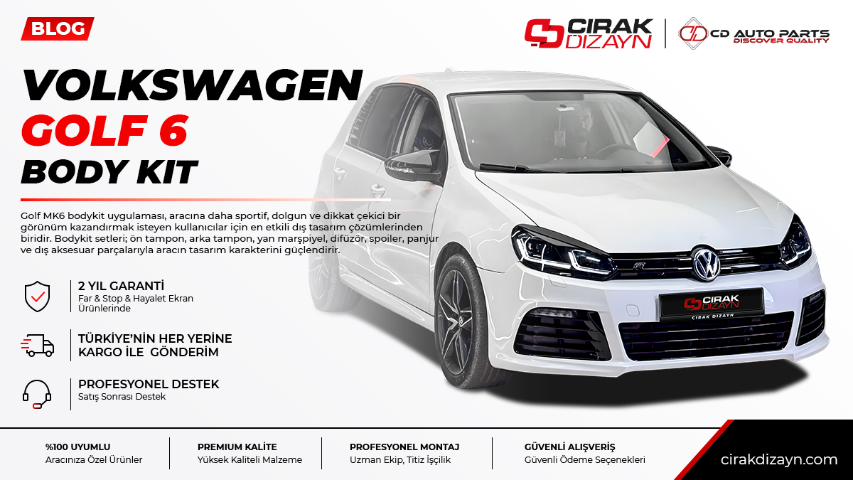 golf mk6 bodykit,golf mk6 tampon,golf mk6 difüzör,golf mk6 spoiler,golf mk6 dış aksesuar,bodykit antalya,oto aksesuar antalya,bodykit montaj,tampon montaj,çırak dizayn