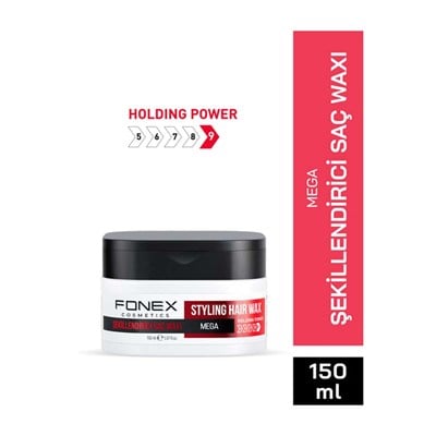 Fonex Saç Şekillendirici Parlak Wax Mega 150 ml