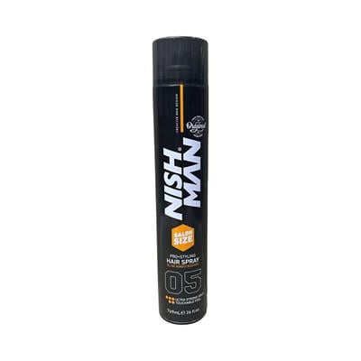 Nish Man Saç Spreyi Ultra Strong Hold 769 ml 05