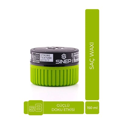 Sinep Saç Şekillendirici Wax Matte 150 ml