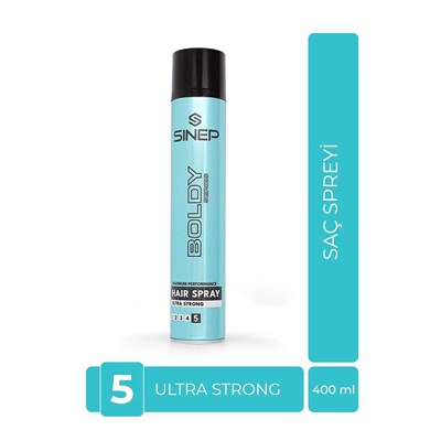 Sinep Saç Spreyi Ultra Sert 400 ml