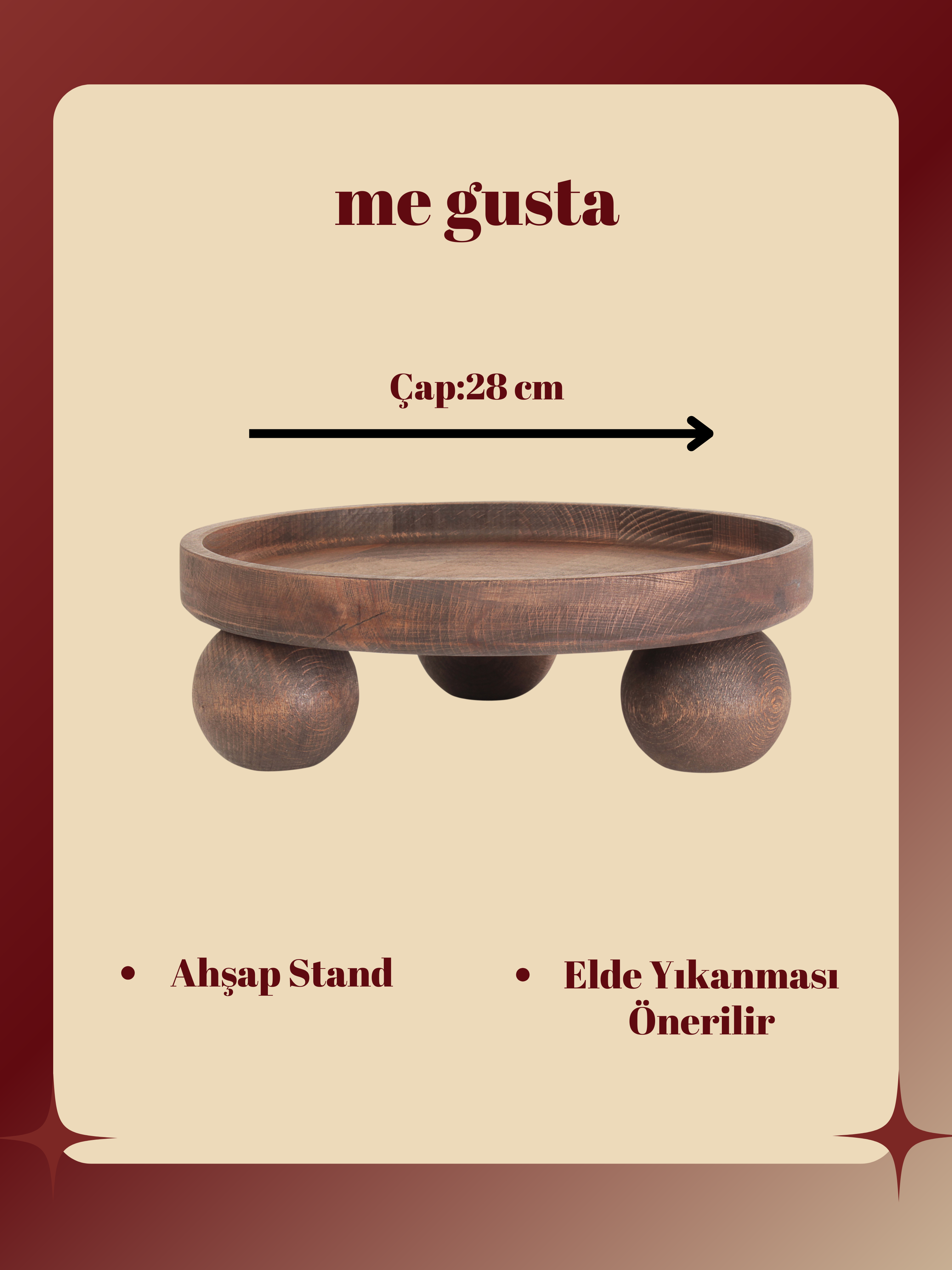 Ahşap Stand