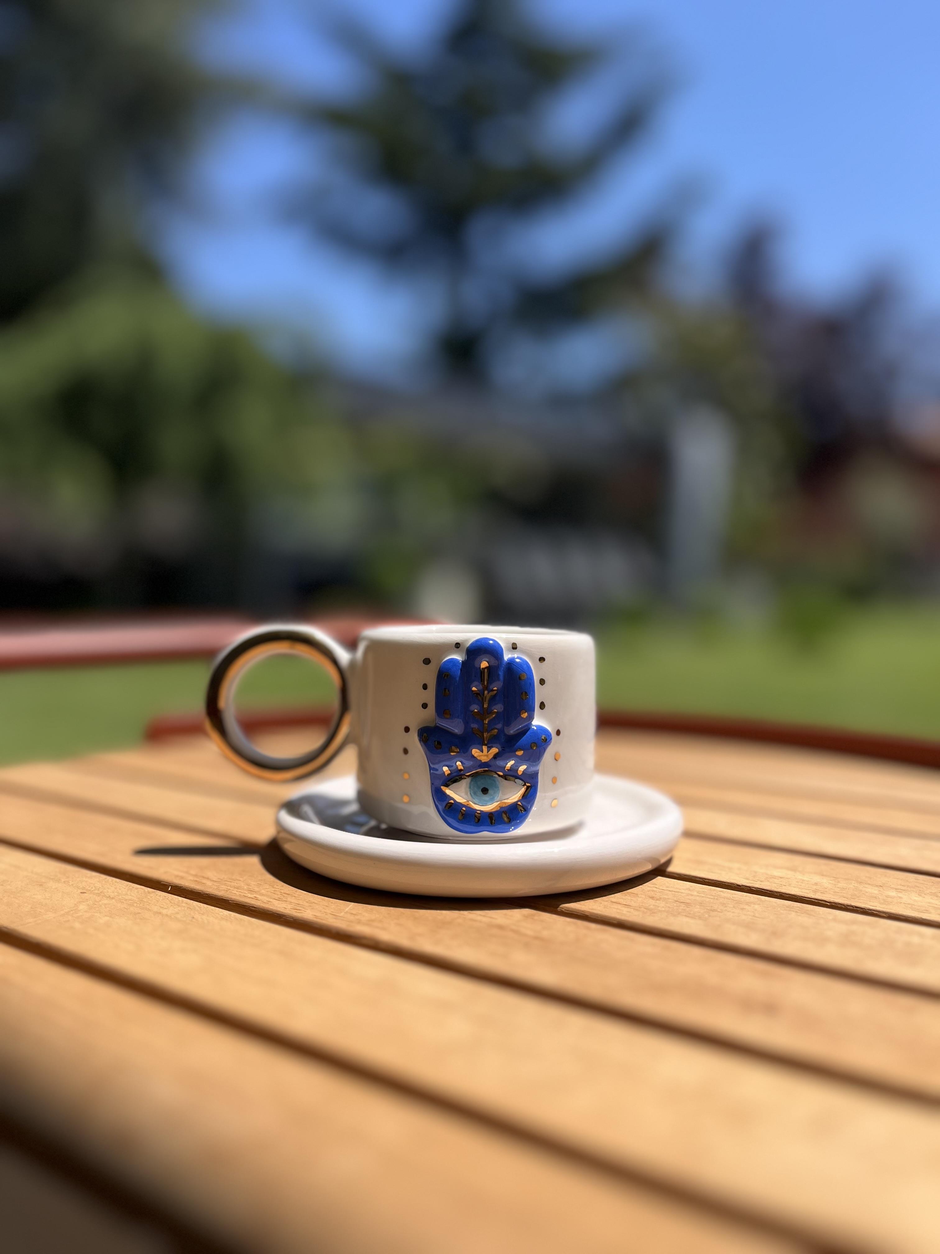 Blue Eye 4'lü Fincan Takımı