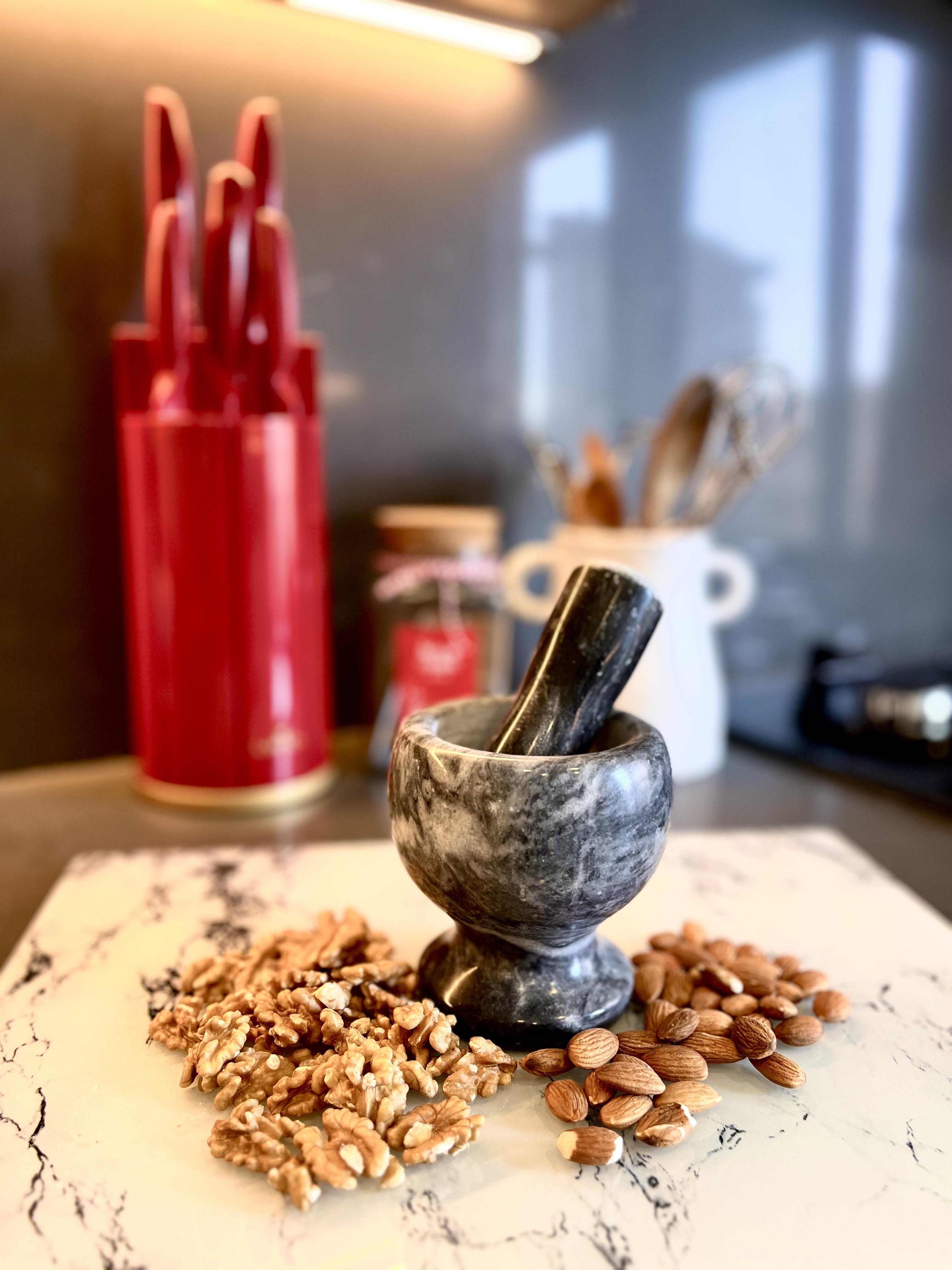 Gri Mermer Havan