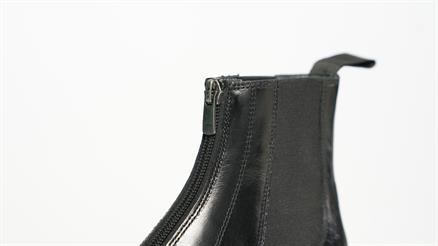 Aspa Unisex Hakiki Deri Siyah Binici Botu