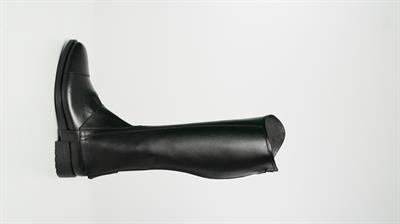 Asğa Unisex Hakiki Deri Siyah Binici Chaps