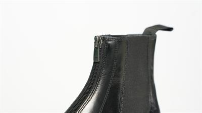 Aspa Unisex Hakiki Deri Siyah Binici Botu