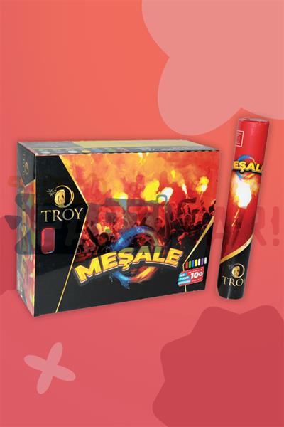TROY MAÇ MEŞALESİ KIRMIZI