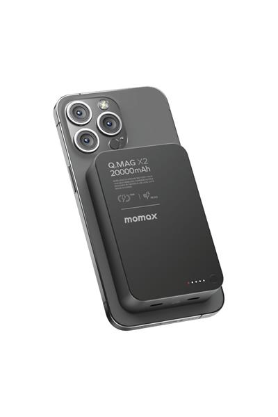 Q.Mag X2 35W 20000mAh wireless battery pack (Black) MACBOOK ŞARJ ÖZELLİKLİ