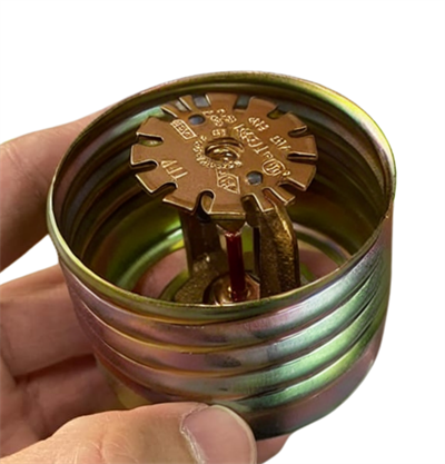 Tyco 68 derece hızlı tepkimeli gizli tip sprinkler 1/2