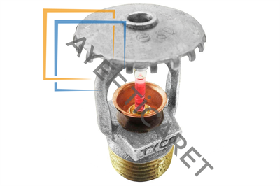 Tyco TY313 Upright Sprinkler – Hızlı Tepkimeli – K‑Factor 5.6 – Krom – 68°C (155°F)