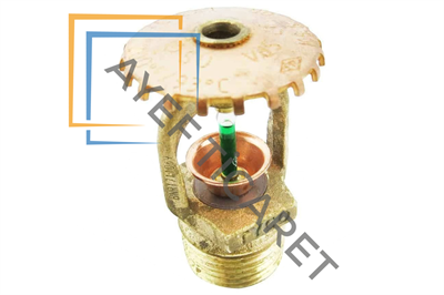 Tyco TY313 Upright Sprinkler – Hızlı Tepkimeli – K‑Factor 5.6 – Pirinç – 93°C (200°F)