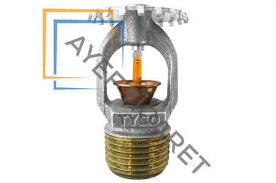 Tyco TY313 Upright Sprinkler – Hızlı Tepkimeli – K‑Factor 5.6 – Krom – 57°C (135°F)