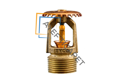 Tyco TY4151 Upright Sprinkler – Standart Tepkimeli – K‑Factor 8.0 – Pirinç – 79°C (175°F)