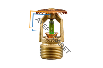 Tyco TY4151 Upright Sprinkler – Standart Tepkimeli – K‑Factor 8.0 – Pirinç – 93°C (200°F)