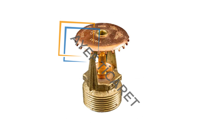 Tyco TY4151 Upright Sprinkler – Standart Tepkimeli – K‑Factor 8.0 – Pirinç – 79°C (175°F)