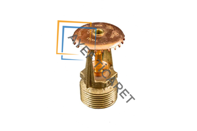 Tyco TY4151 Upright Sprinkler – Standart Tepkimeli – K‑Factor 8.0 – Pirinç – 57°C (135°F)