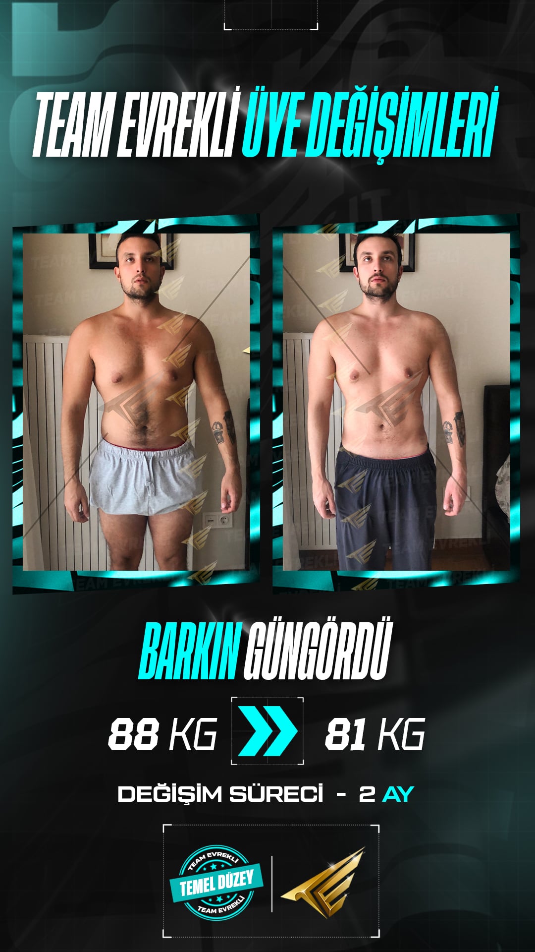 fitness eğitmeni öğrenci başarı hikayesi