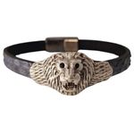 ConceptLuxe® Aslan Yürek Erkek Bileklik Mavi