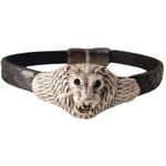 ConceptLuxe® Aslan Yürek Erkek Bileklik Siyah