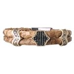 ConceptLuxe® Kumandan Erkek Bileklik Bej