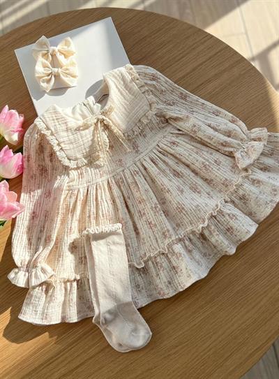 ELBİSE / ROMPERWONDRESSMİOBLOOMVİVELLE ÇİÇELİ ELBİSE 