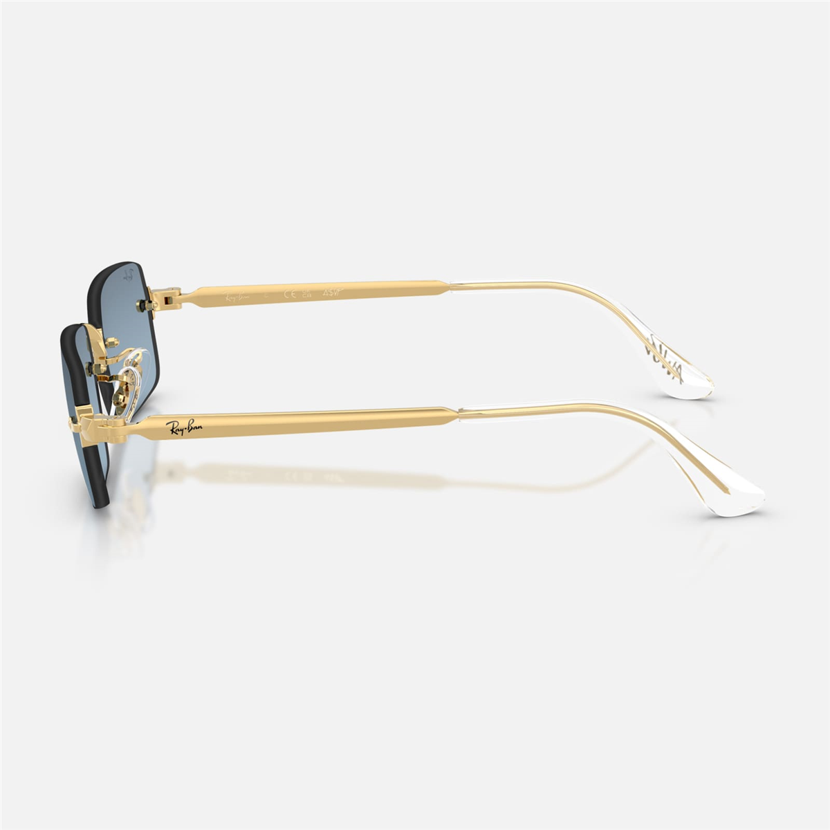 Ray-Ban x A$AP Rocky RB 3928 001/S2 54 - Altın Unisex Güneş Gözlüğü