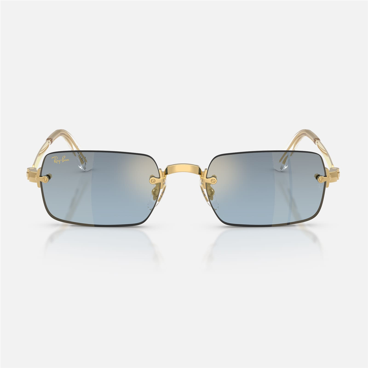 Ray-Ban x A$AP Rocky RB 3928 001/S2 54 - Altın Unisex Güneş Gözlüğü
