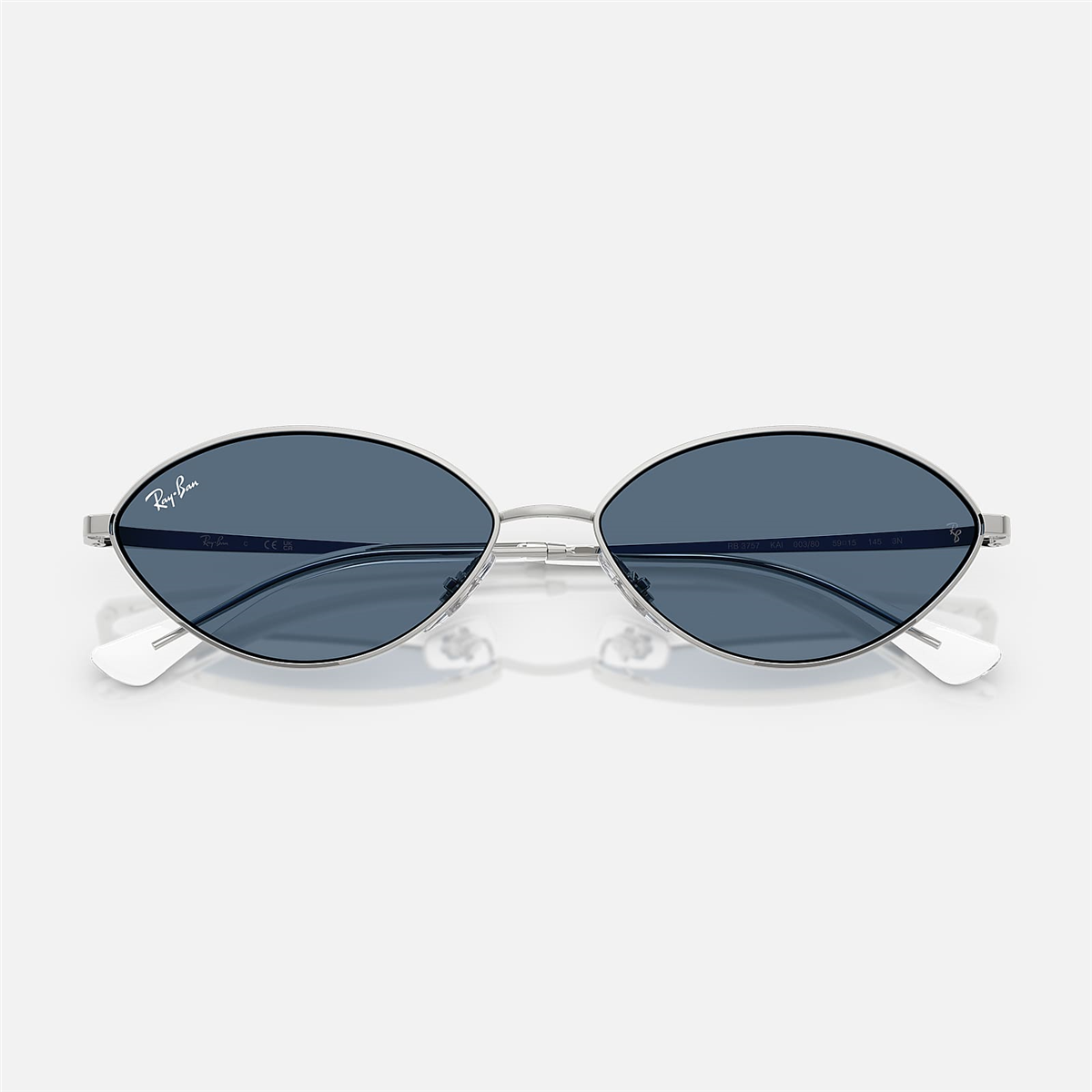 Ray-Ban Kai RB 3757 003/80 56 - Silver Unisex Güneş Gözlüğü