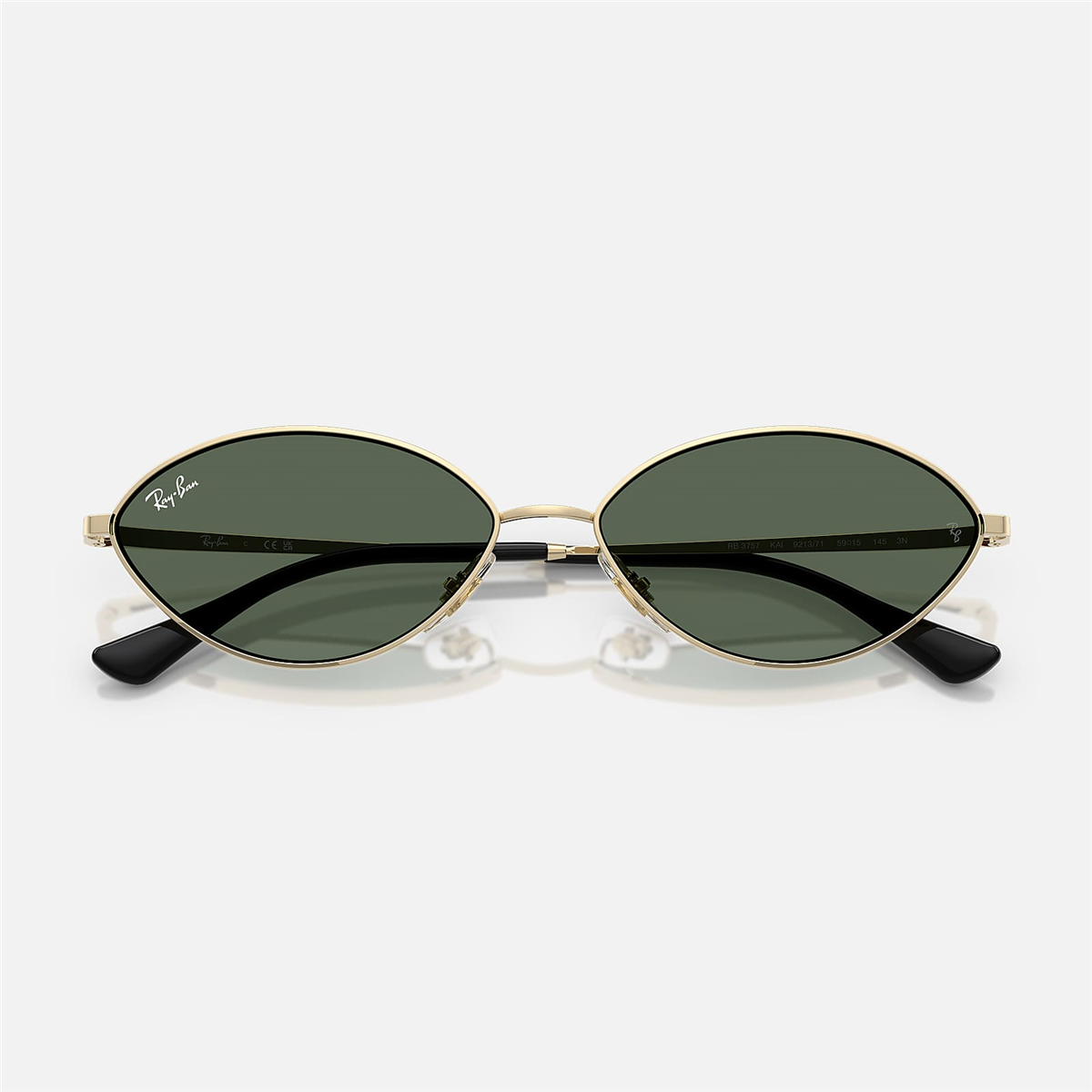 Ray-Ban Kai RB 3757 921371 56 - Altın Unisex Güneş Gözlüğü