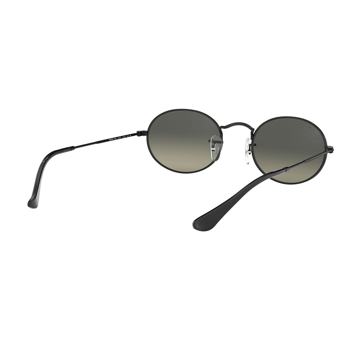 Ray-Ban Oval RB 3547N 002/71 51 - Siyah Unisex Güneş Gözlüğü