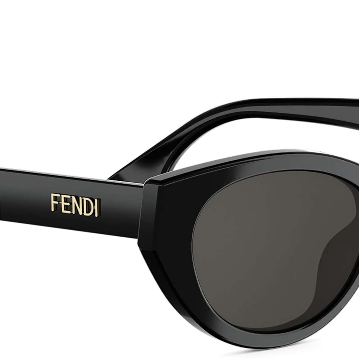 Fendi Lettering FE 40209I 01A Kadın Güneş Gözlüğü