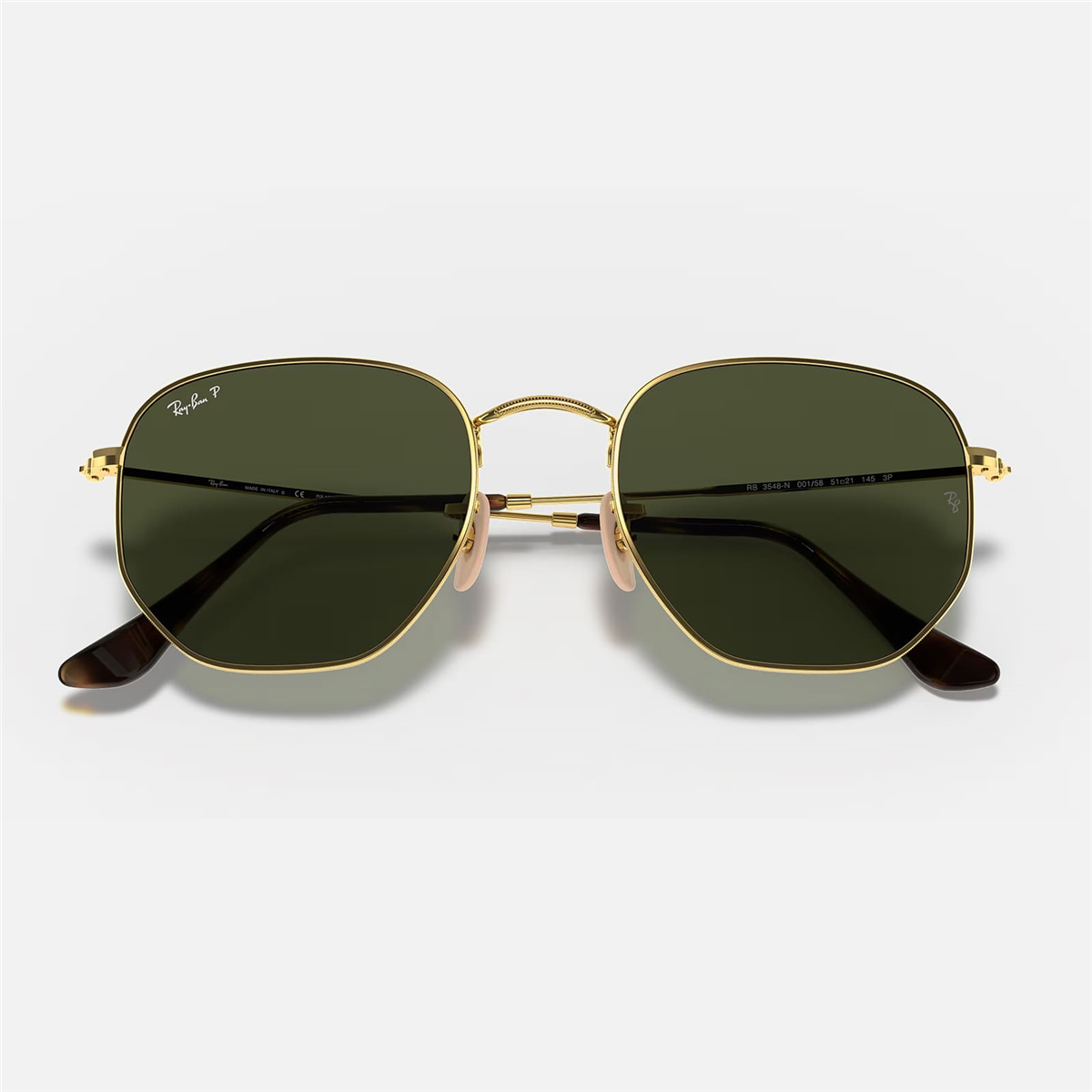 Ray-Ban Hexagonal RB 3548N 001/58 51