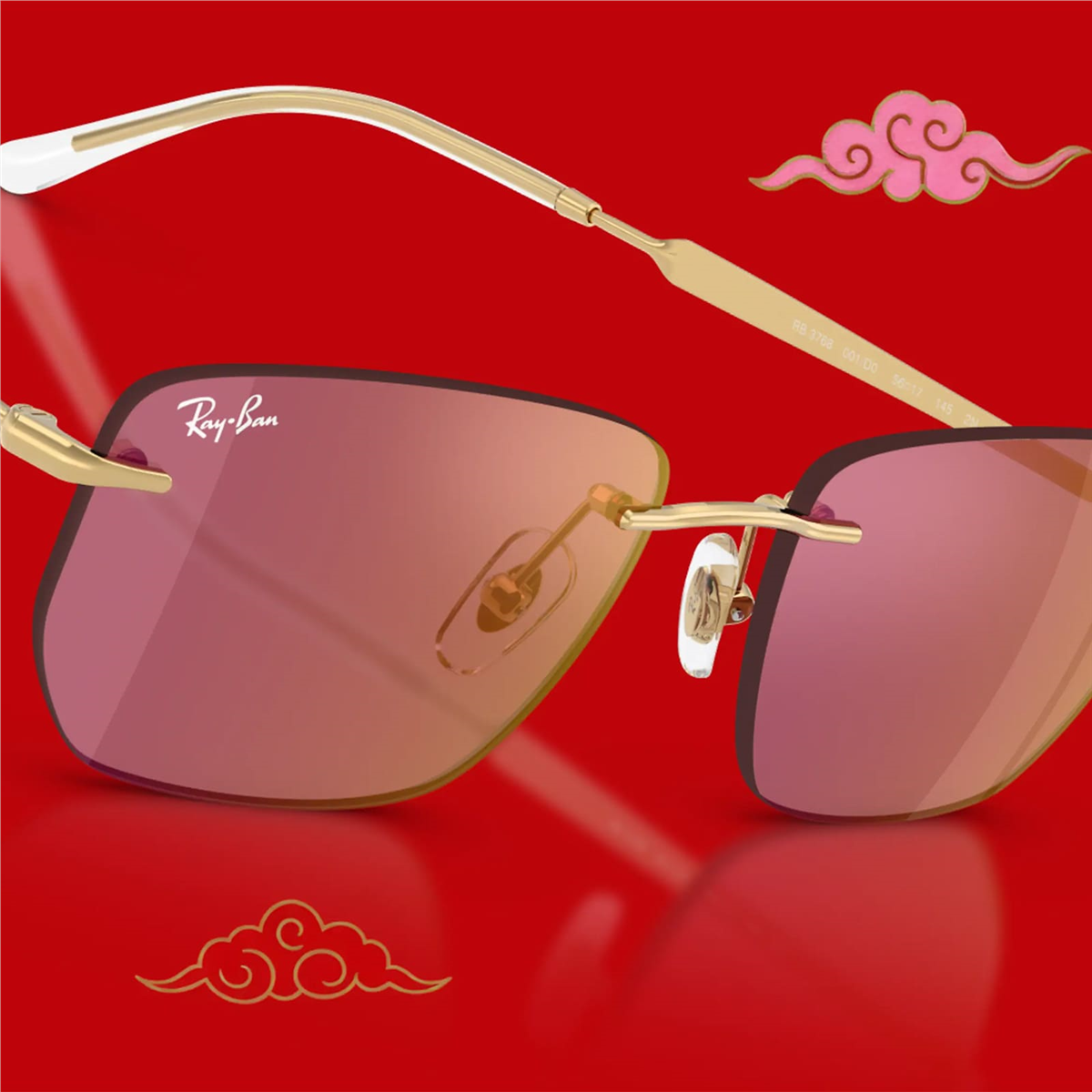 Ray-Ban RB 3768 001/D0 56