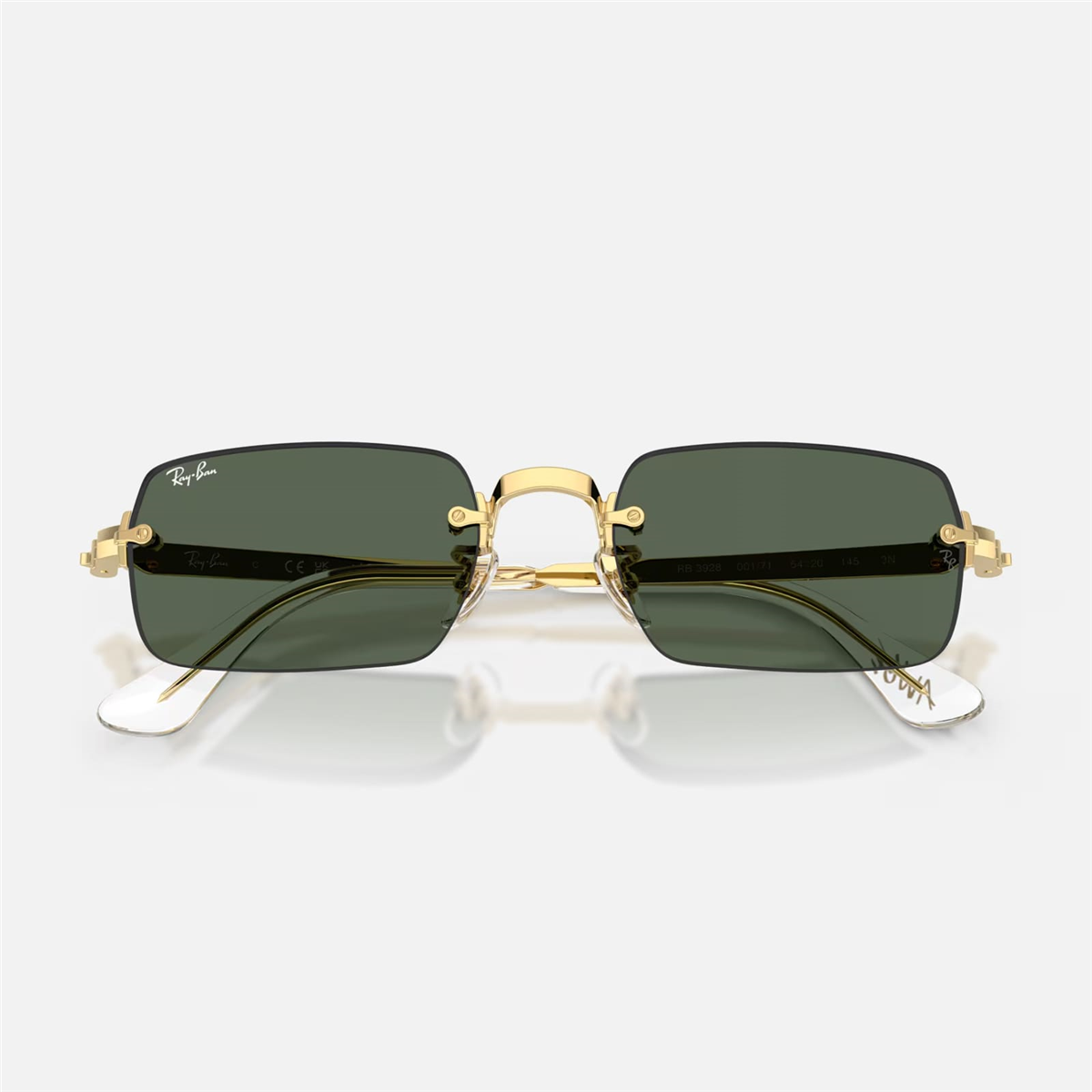 Ray-Ban x A$AP Rocky RB 3928 001/71 54 - Altın Unisex Güneş Gözlüğü