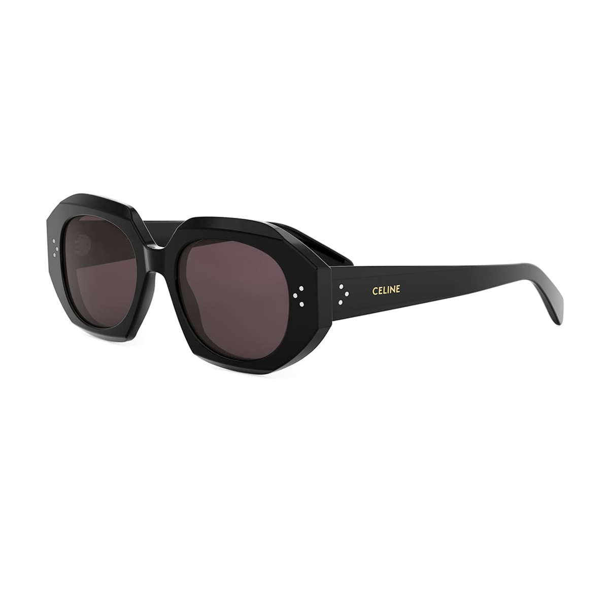 Celine 3 Dots CL 40319I 01Y Siyah Geometrik Kadın Güneş Gözlüğü