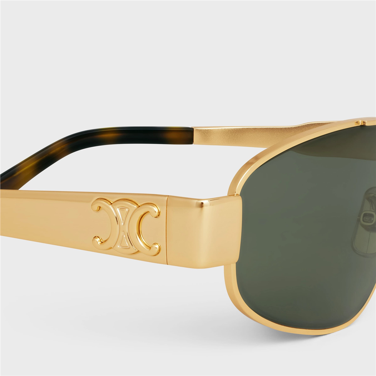 Celine Triomphe CL 40281U 30N Gold Pilot Erkek Güneş Gözlüğü