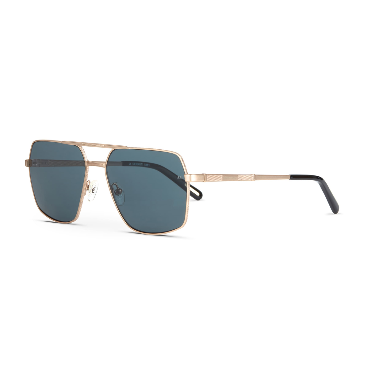 Cerruti 1881 CR 80001 C1 Gold Geometrik Erkek Güneş Gözlüğü