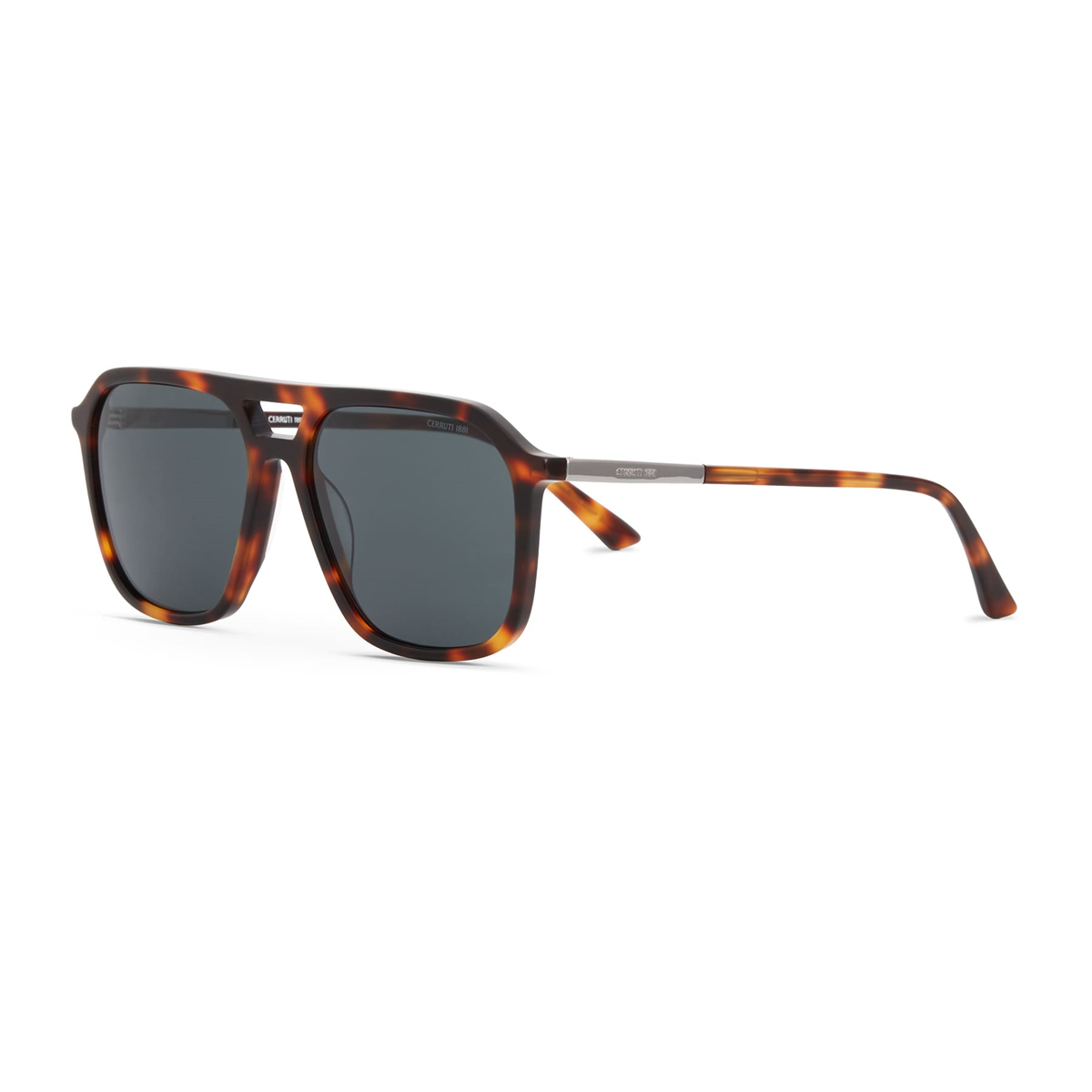 Cerruti 1881 CR 80096 C2 Havana Dikdörtgen Erkek Güneş Gözlüğü