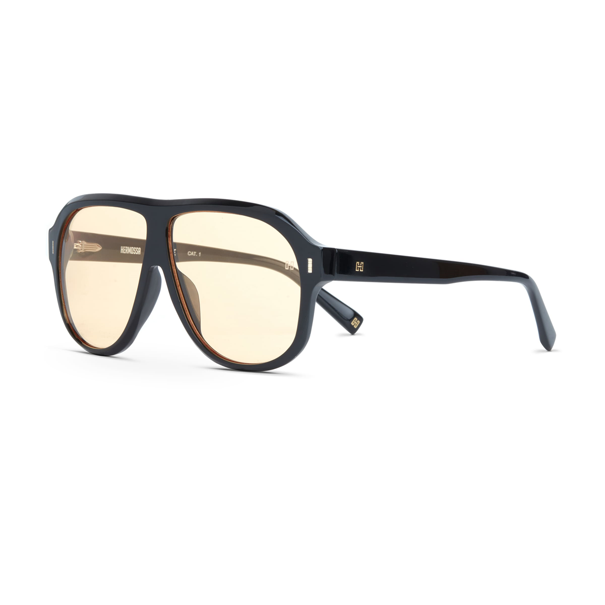 ヒロです Hermossa HM 1669 C2 Siyah Pilot Unisex Güneş Gözlüğü | Brandeyes