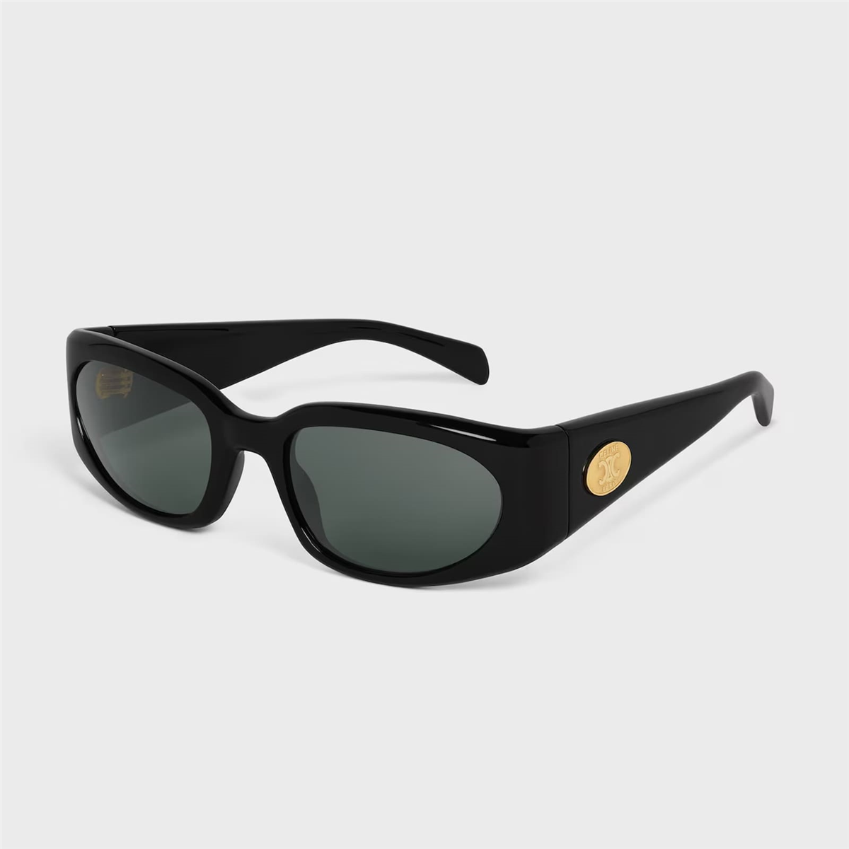 Celine Journey CL 40347U 01A Siyah Oval Kadın Güneş Gözlüğü