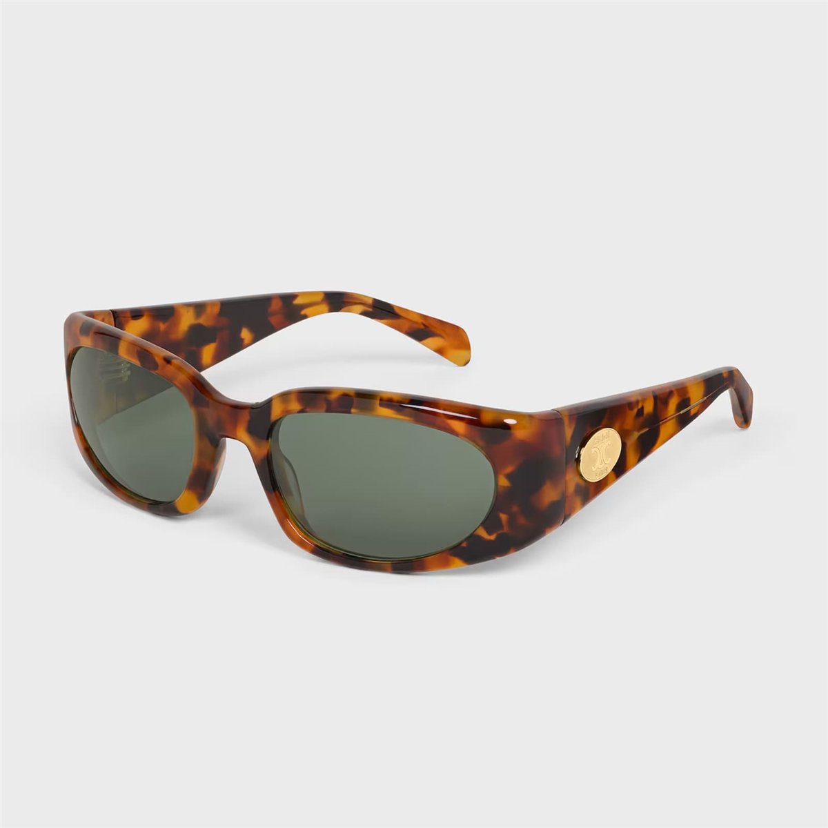 Celine Journey CL 40347U 53N Havana Oval Kadın Güneş Gözlüğü